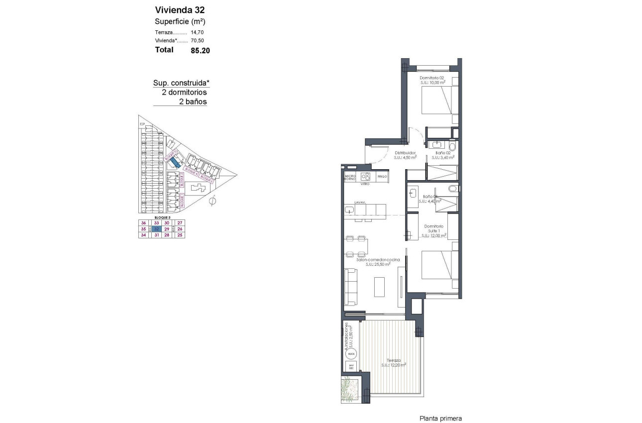 Obra nueva - Apartment -
Los Alcazares - Serena Golf