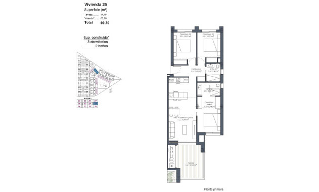 Obra nueva - Apartment -
Los Alcazares - Serena Golf