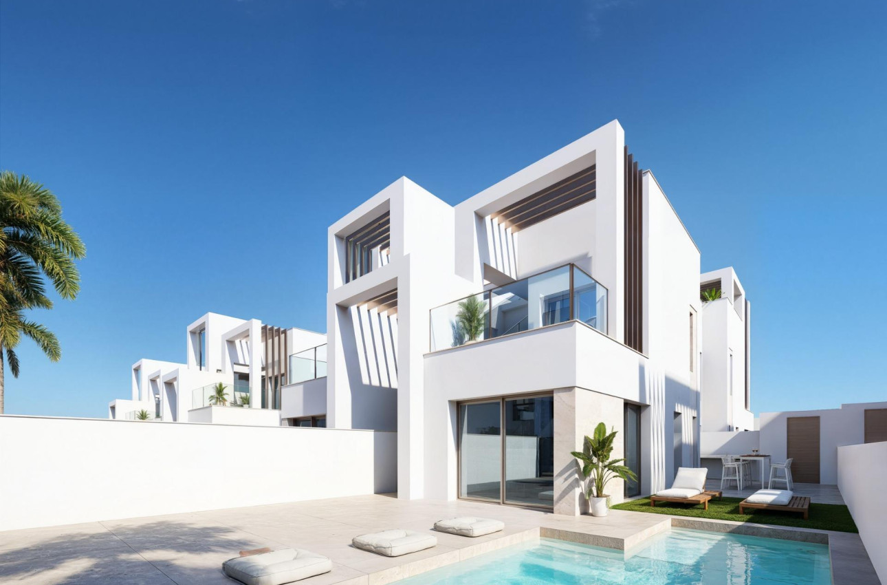 Obra nueva - Villa -
Los Alcazares - Serena Golf