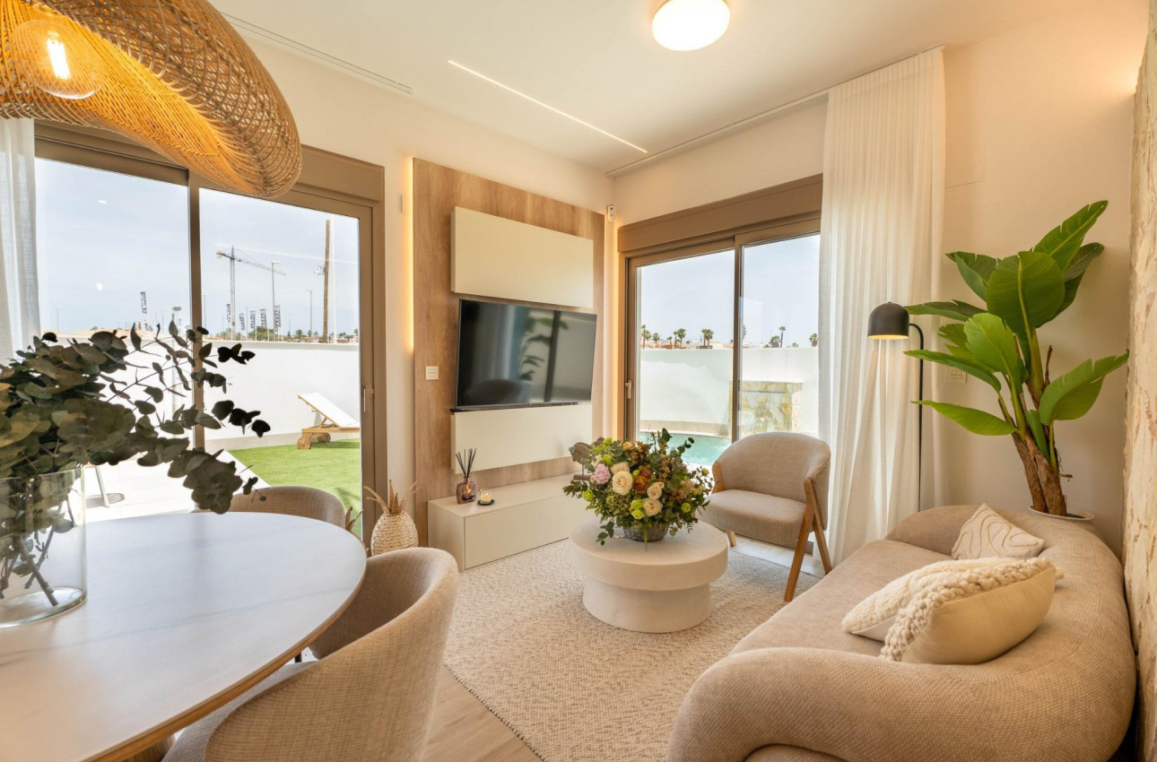 Obra nueva - Villa -
Los Alcazares - Serena Golf