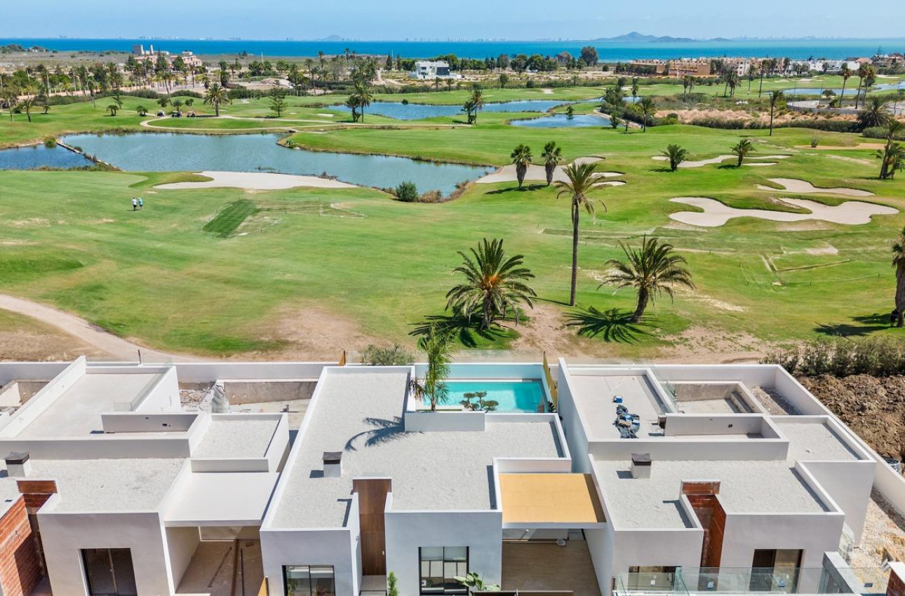 Obra nueva - Villa -
Los Alcazares - Serena Golf