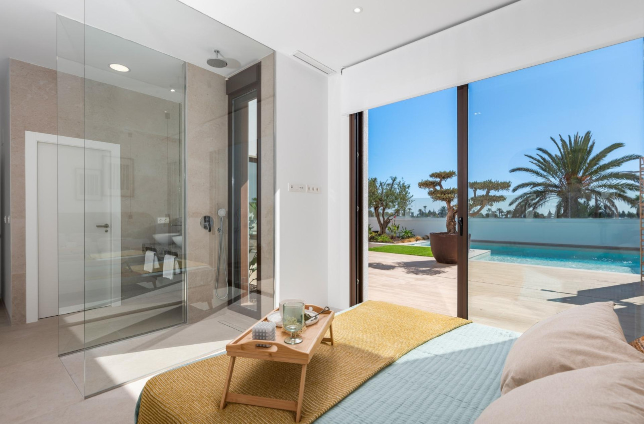 Obra nueva - Villa -
Los Alcazares - Serena Golf