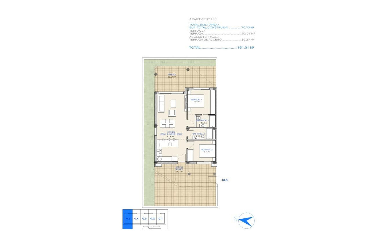 Obra nueva - Apartment -
Los Alcazares - Serena Golf