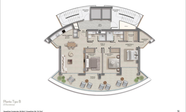 Obra nueva - Apartment -
Calpe - Playa Cantal Roig