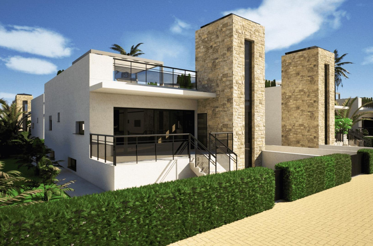 Obra nueva - Villa -
Mazarron - Camposol Golf