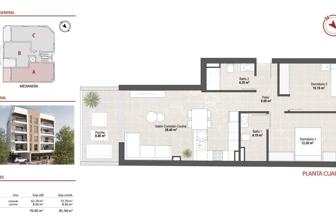 New Build - Penthouse -
San Pedro del Pinatar - Lo Pagan