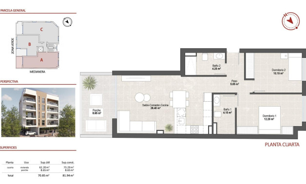 New Build - Penthouse -
San Pedro del Pinatar - Lo Pagan