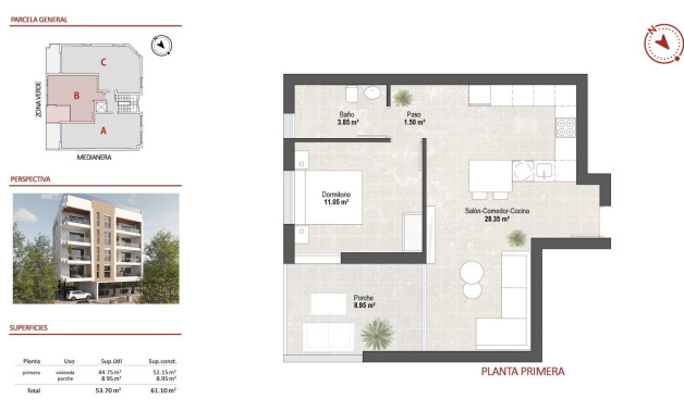 Obra nueva - Apartment -
San Pedro del Pinatar - Lo Pagan