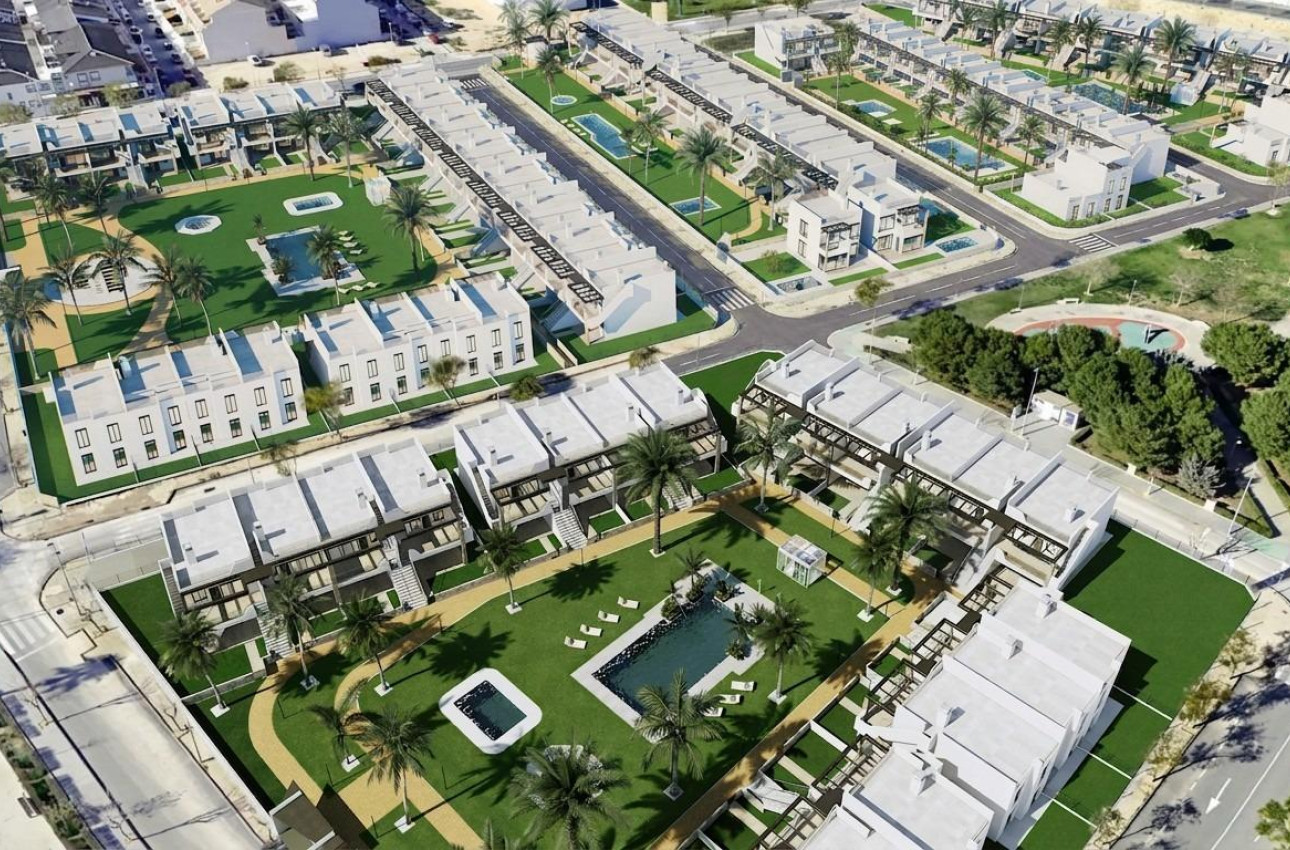 New Build - Bungalow -
Pilar de la Horadada - pueblo