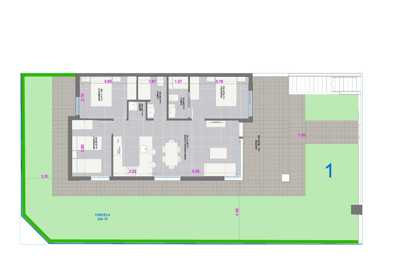 New Build - Bungalow -
Pilar de la Horadada - pueblo