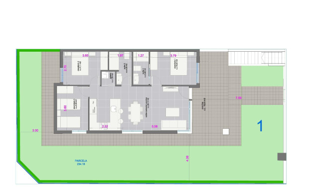 New Build - Bungalow -
Pilar de la Horadada - pueblo