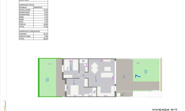 New Build - Bungalow -
Pilar de la Horadada - pueblo