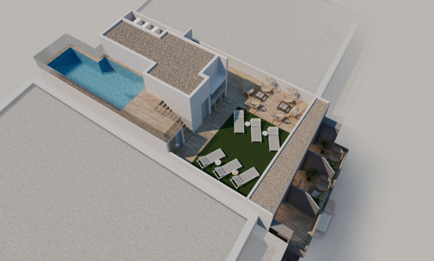 New Build - Apartment -
Torrevieja - Playa de los Locos