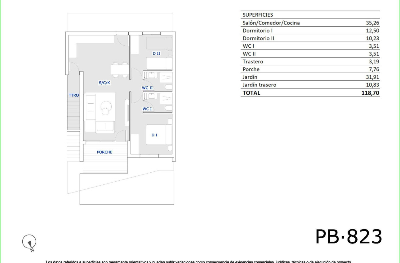 New Build - Bungalow -
San Miguel de Salinas - Pueblo