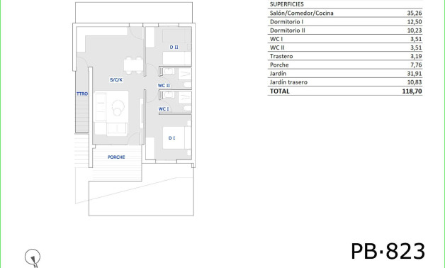 New Build - Bungalow -
San Miguel de Salinas - Pueblo