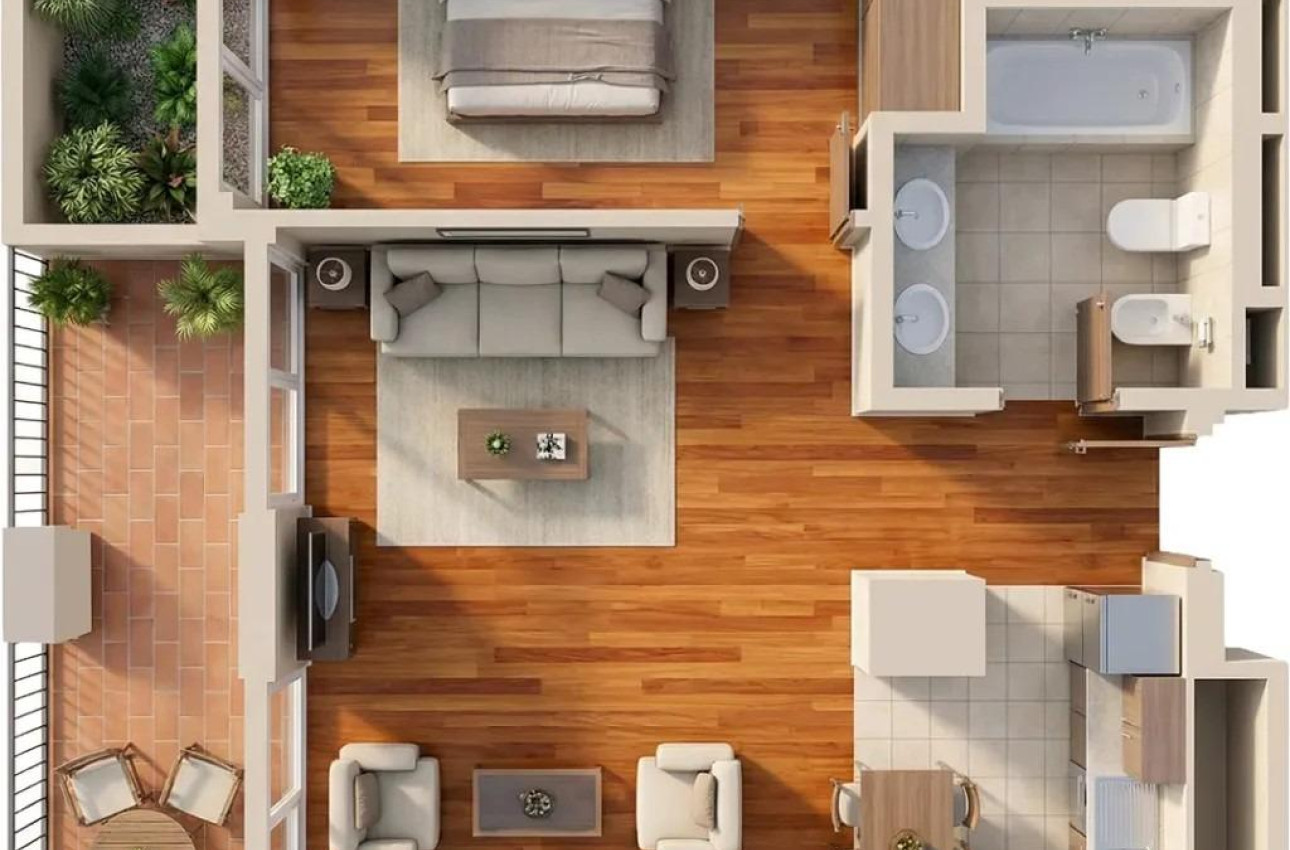 New Build - Apartment -
Vera - Puerto del Rey