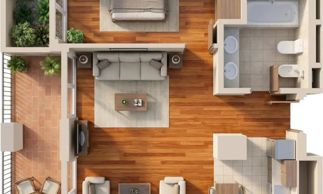 New Build - Apartment -
Vera - Puerto del Rey