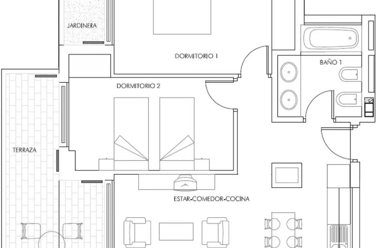 Obra nueva - Apartment -
Vera - Puerto del Rey