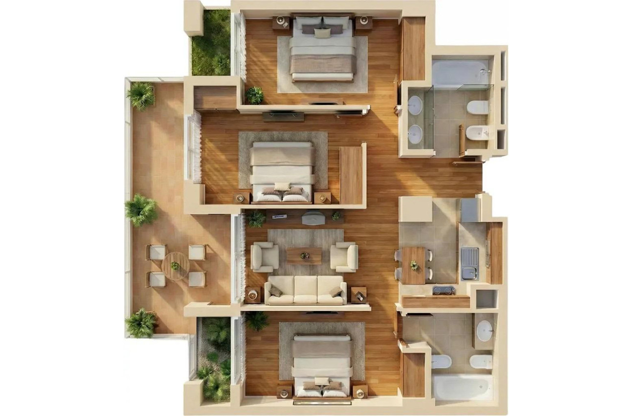 New Build - Apartment -
Vera - Puerto del Rey