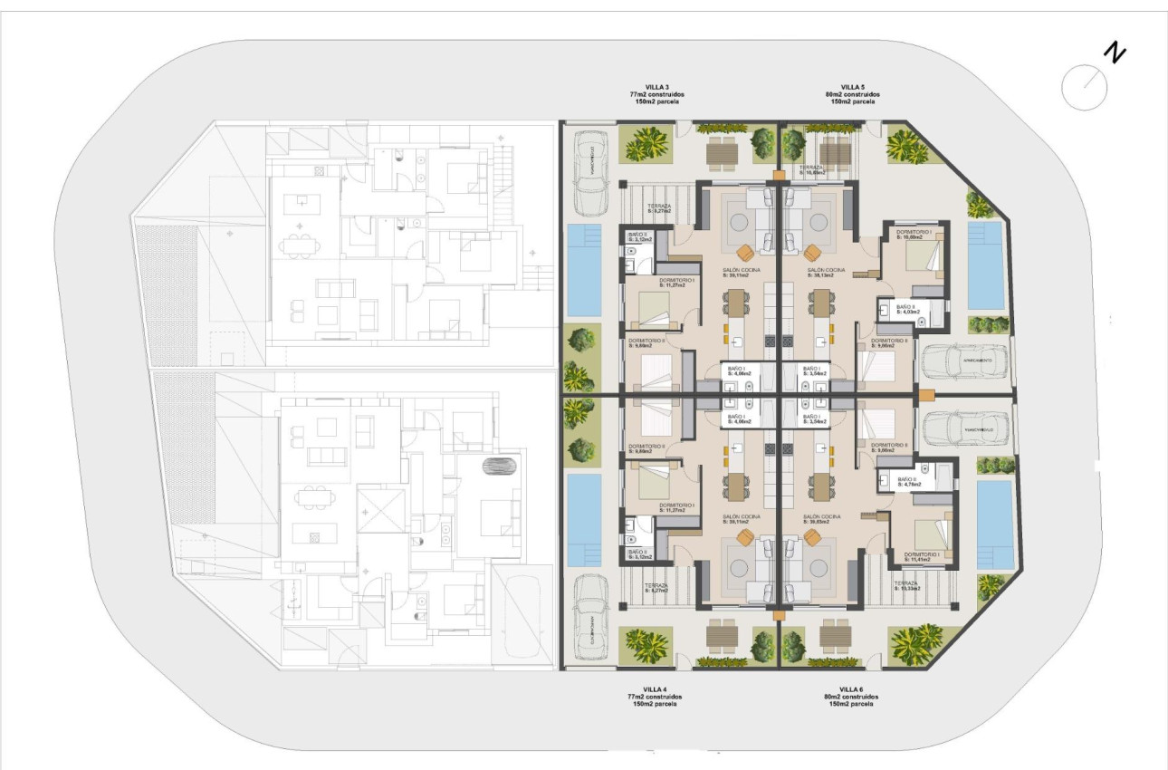 New Build - Quad House -
Torre Pacheco - El Alba