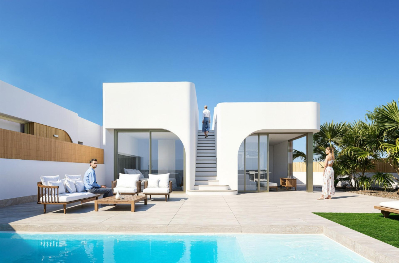 Obra nueva - Villa -
Los Alcazares - La Serena Golf