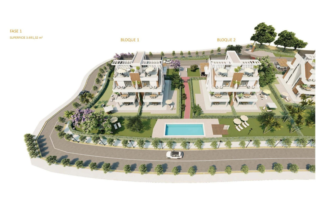 Obra nueva - Ático -
Fuente Álamo - Hacienda del Alamo