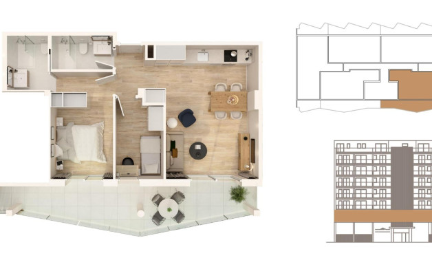 Новое здание - Apartment -
Moncofa - Playa de Moncofa