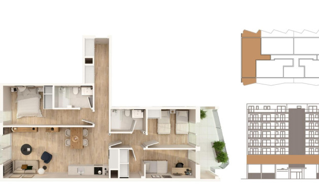 Новое здание - Apartment -
Moncofa - Playa de Moncofa