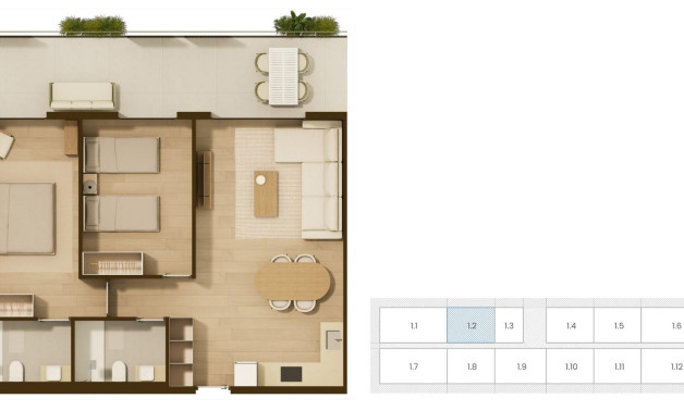 Новое здание - Apartment -
Moncofa - Playa de Moncofa