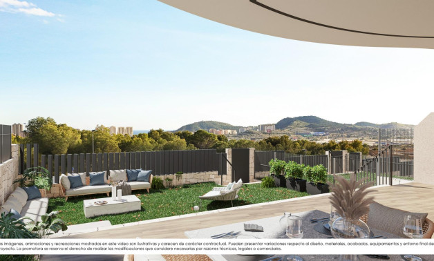 Obra nueva - Ático -
Finestrat - Campana Garden