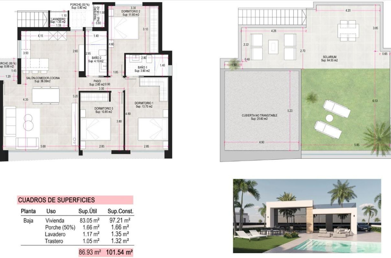 Obra nueva - Villa -
Alhama De Murcia - Condado De Alhama
