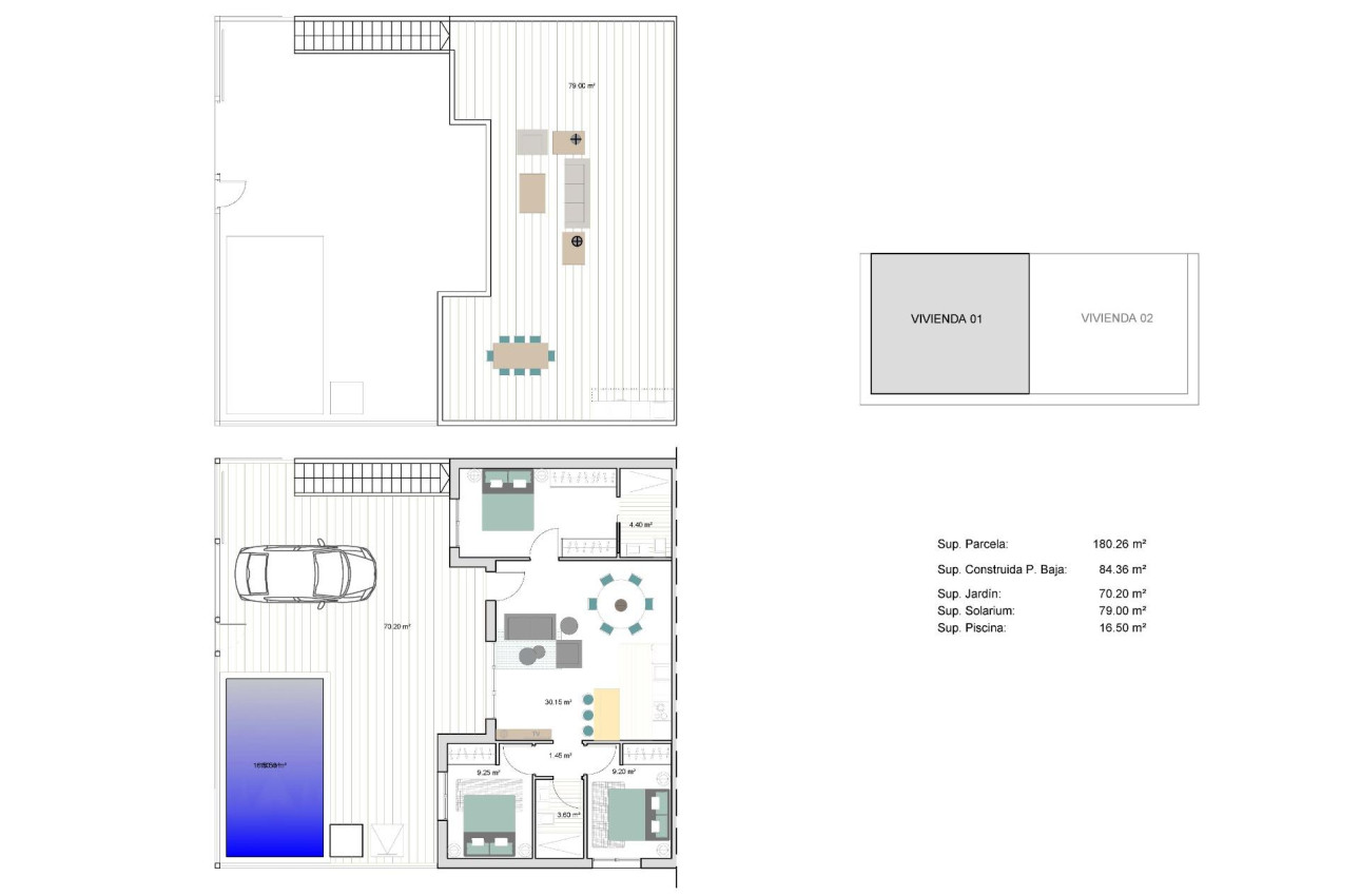 Obra nueva - Quad House -
Torre Pacheco - pueblo
