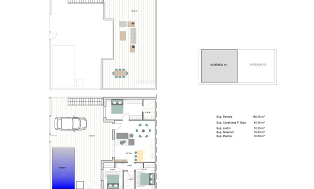 Obra nueva - Quad House -
Torre Pacheco - pueblo
