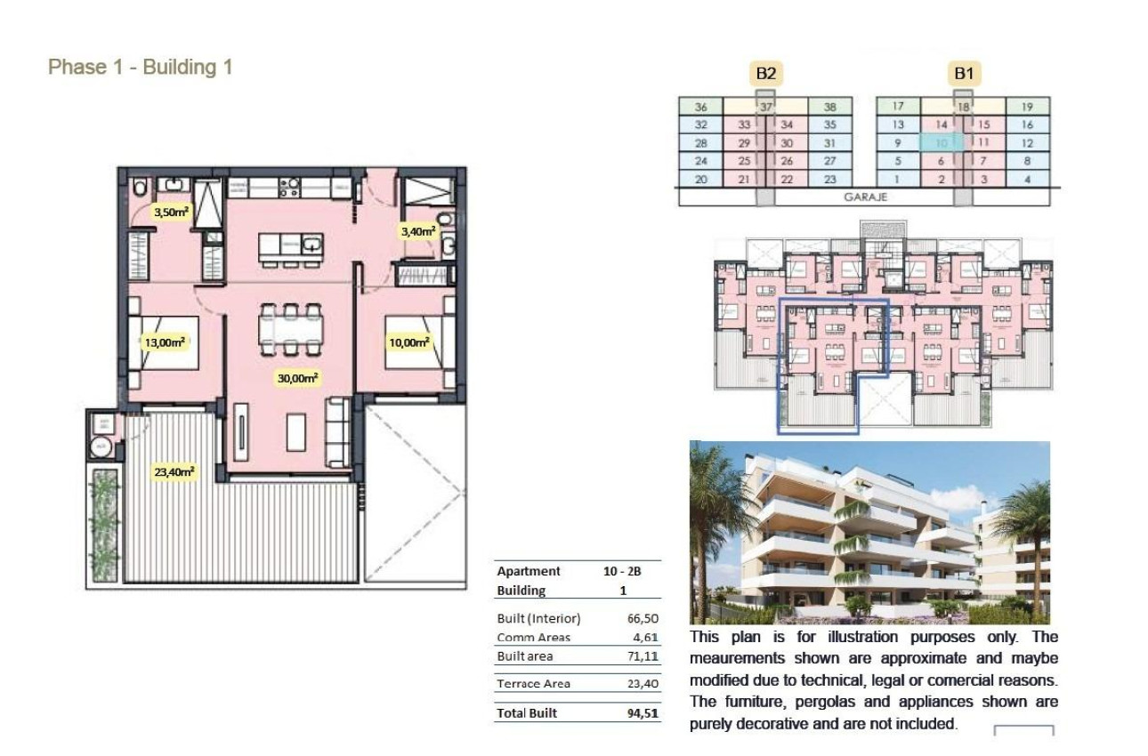 Obra nueva - Apartment -
Torre Pacheco - Santa Rosalia Lake and Life Resort