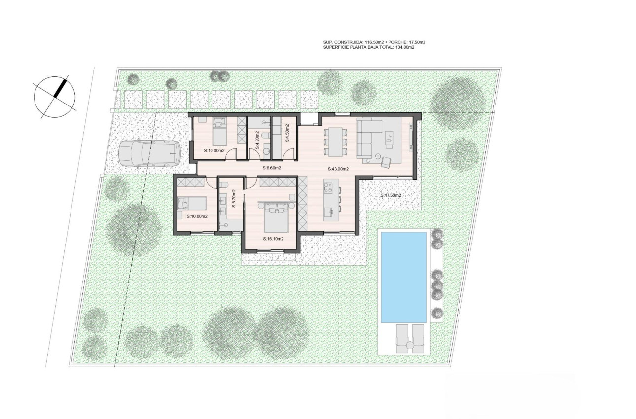 Новое здание - Villa -
Molina De Segura - Urb. La Quinta