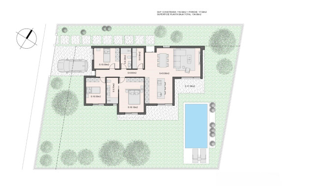 Новое здание - Villa -
Molina De Segura - Urb. La Quinta