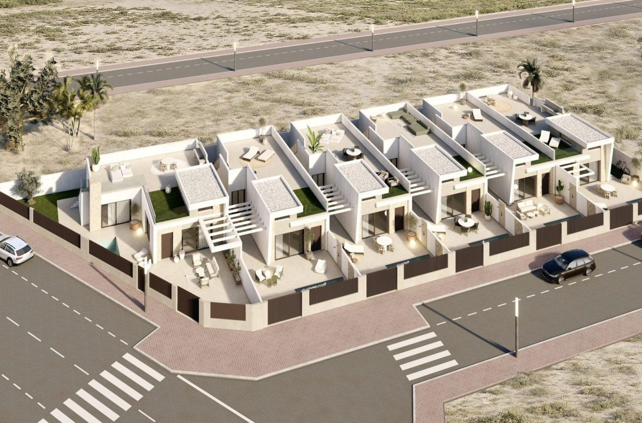 Obra nueva - Villa -
Los Alcazares - Serena Golf