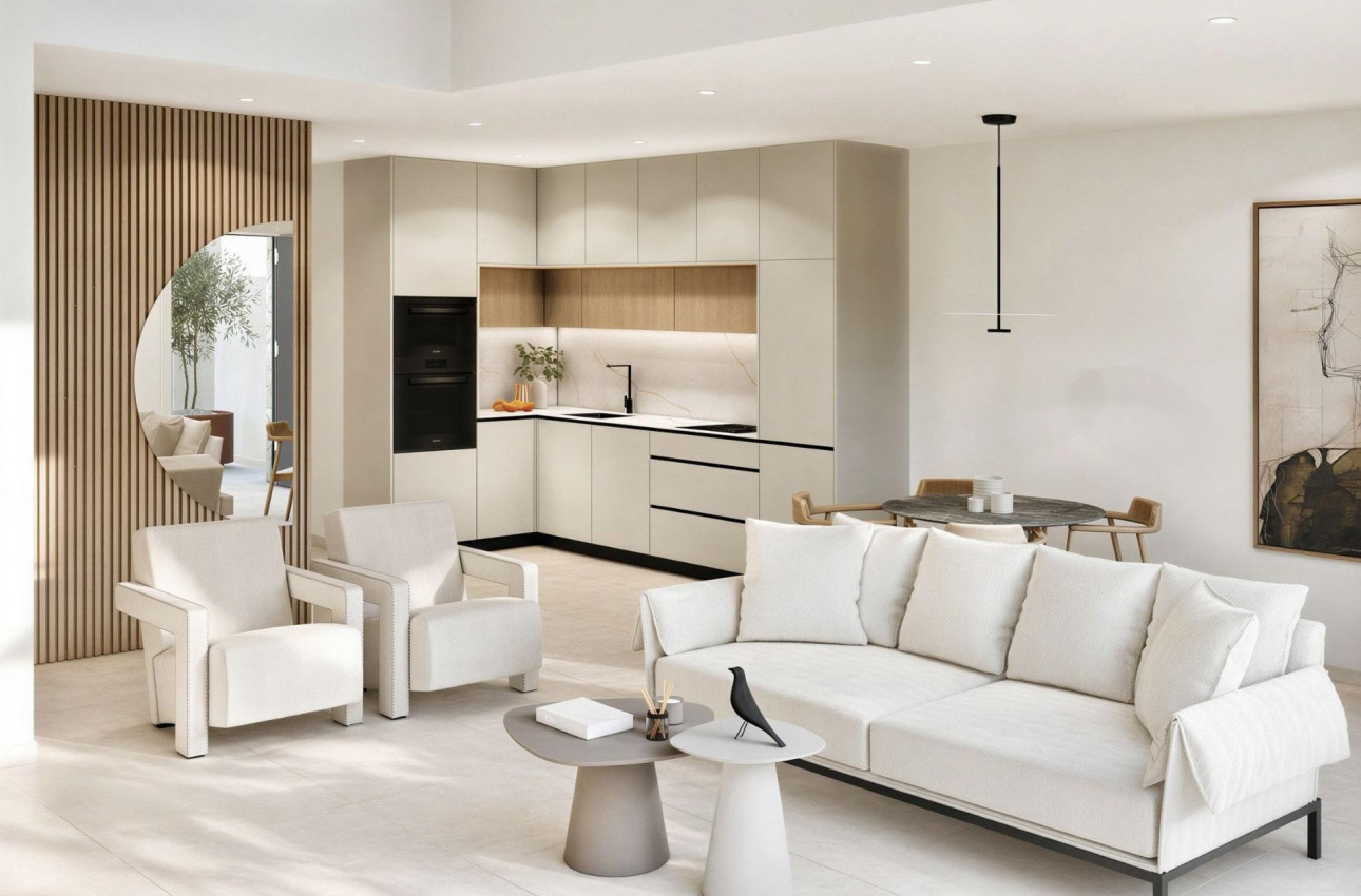 Obra nueva - Villa -
Los Alcazares - Serena Golf