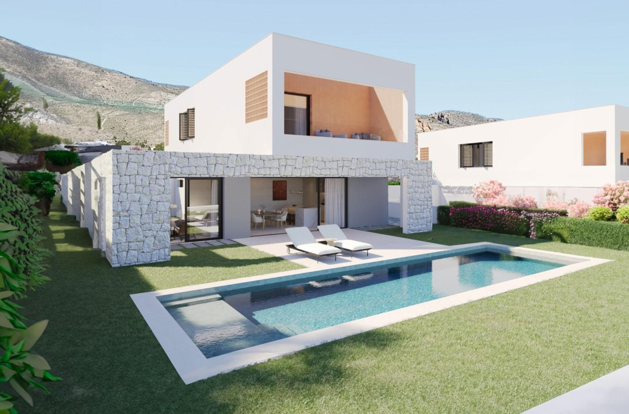 Obra nueva - Villa -
Finestrat - Campana Garden