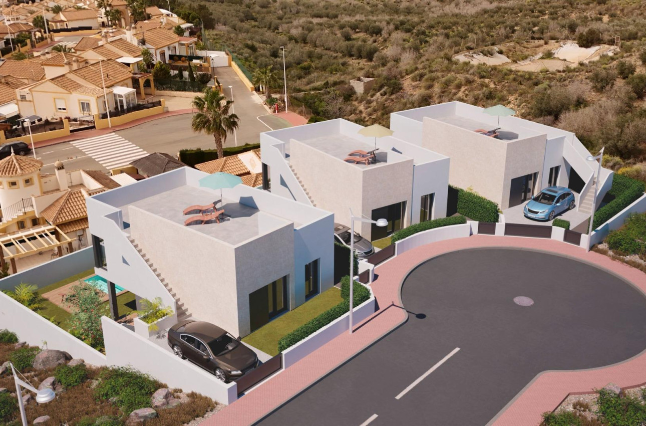 Obra nueva - Villa -
Mazarron - Country Club