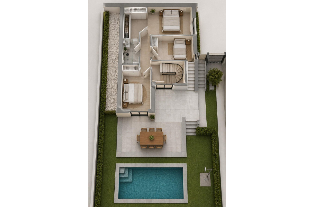 Obra nueva - Villa -
Mazarron - Country Club