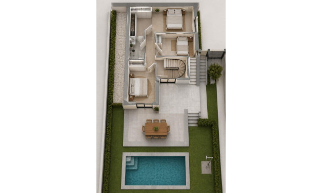Obra nueva - Villa -
Mazarron - Country Club