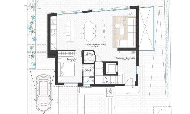 New Build - Villa -
Cabo de Palos - Cala Flores