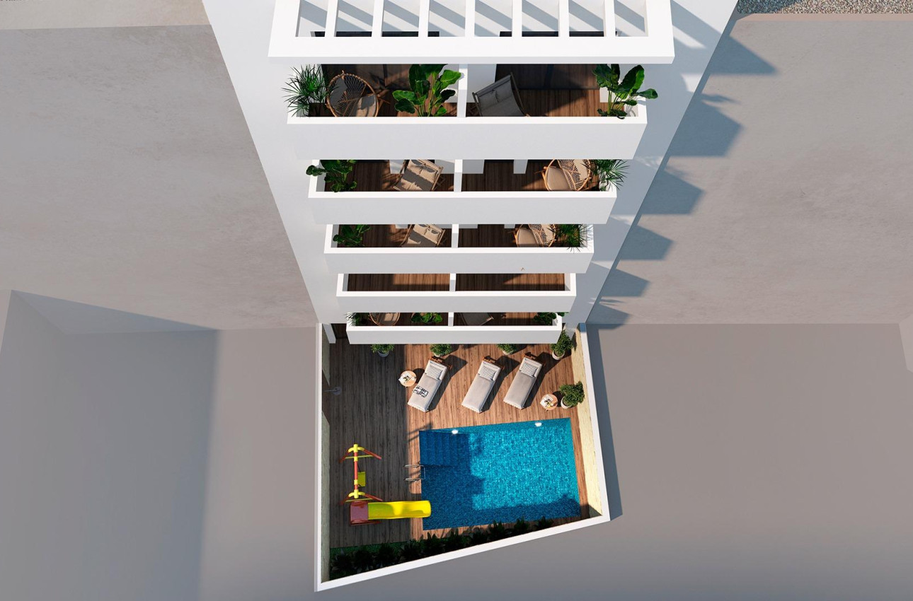 New Build - Apartment -
Torrevieja - Playa de El Cura