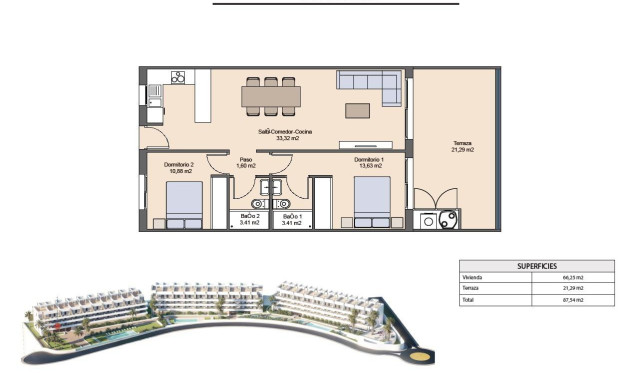 New Build - Apartment -
Finestrat - Balcón De Finestrat