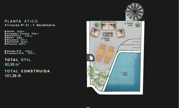New Build - Penthouse -
Torrevieja - Centro