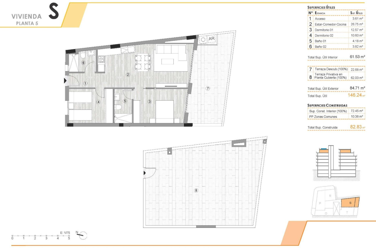 New Build - Penthouse -
Torrevieja - Centro