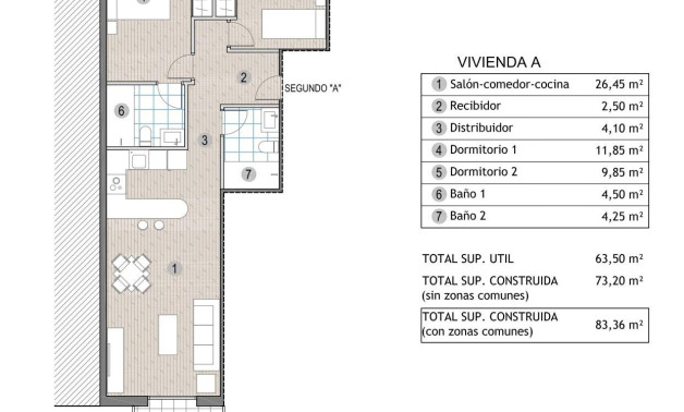 New Build - Penthouse -
Puerto de Mazarron - Playa del Puerto