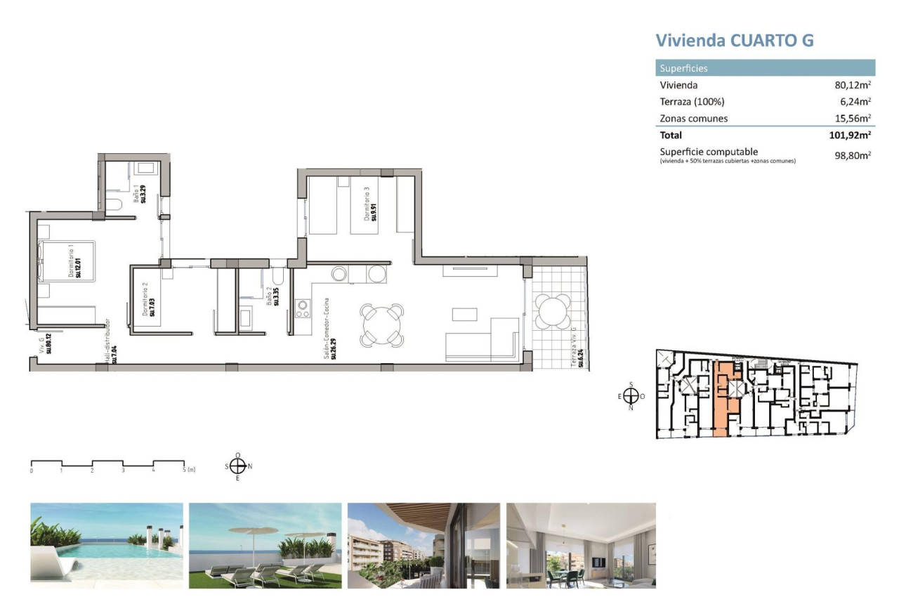 New Build - Penthouse -
Guardamar del Segura - Pueblo