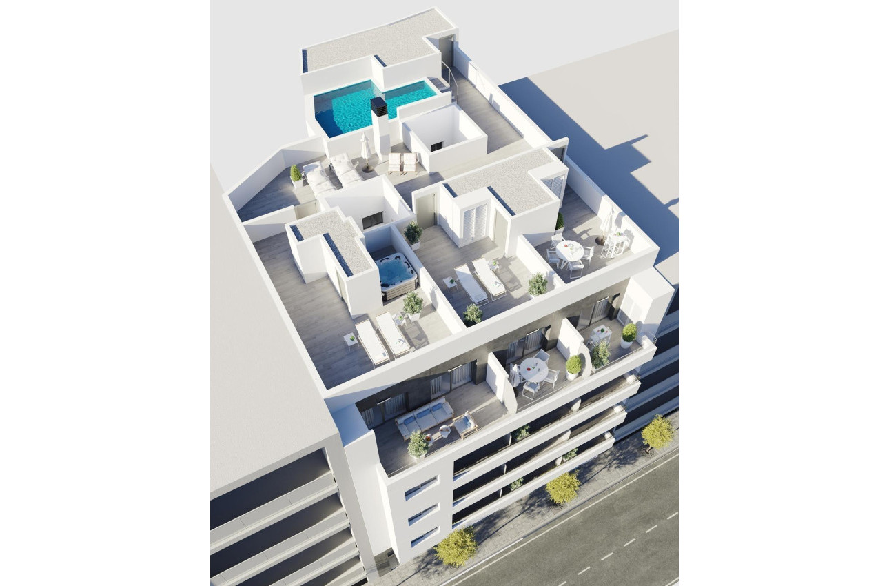 Obra nueva - Ático -
Torrevieja - Centro
